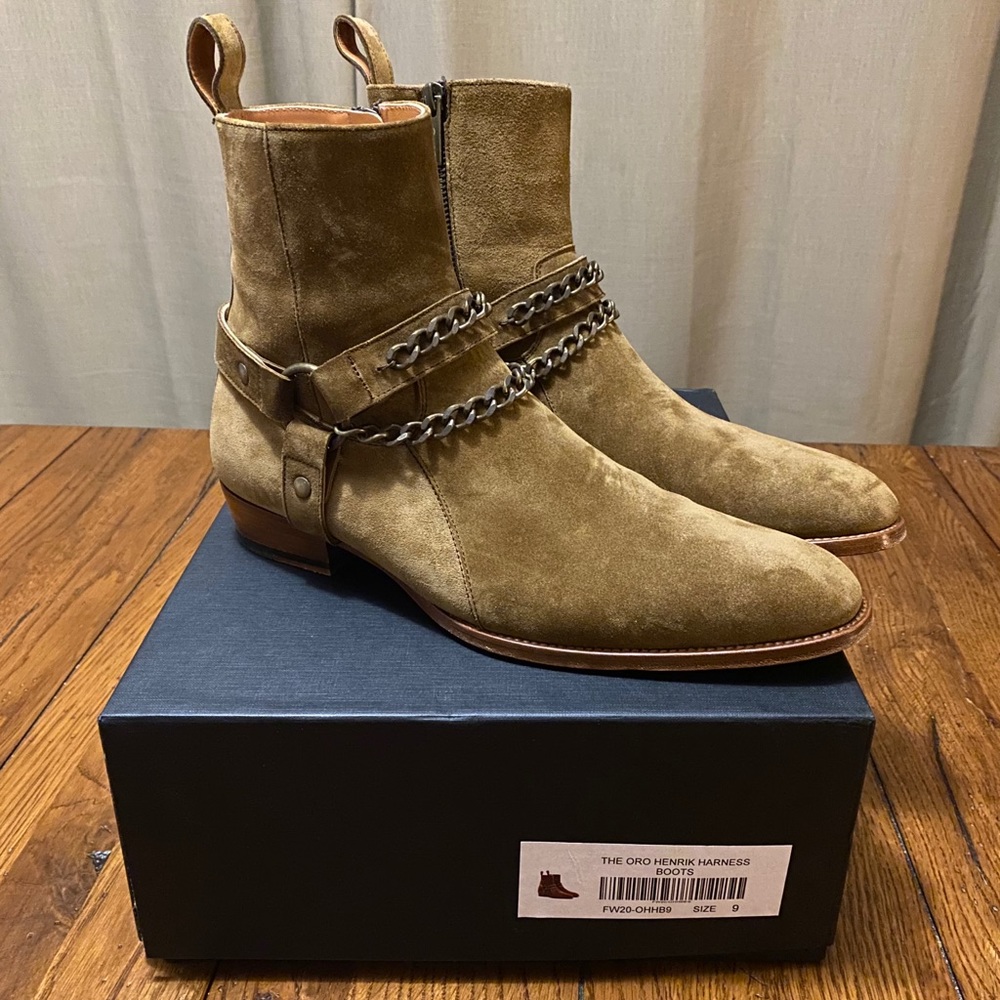 Harness Boot ‘The Henrik’ ORO Los Angeles (OBO)